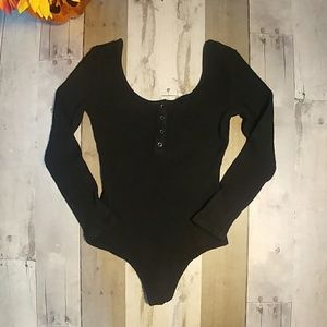 Black One piece top